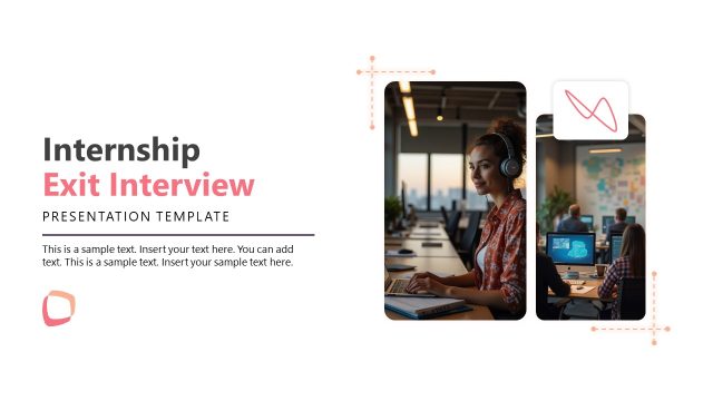 Internship Exit Interview PowerPoint Template