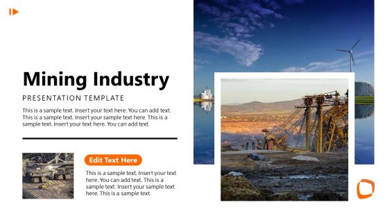 Mining Industry PowerPoint Template
