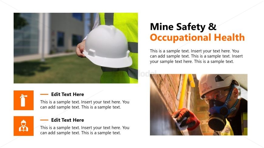 Mining Industry Slide PPT Template