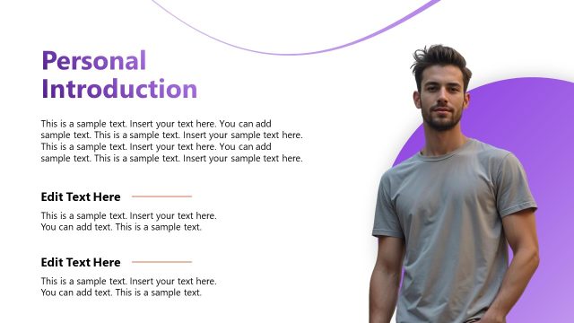 Personal Introduction Slide for PowerPoint