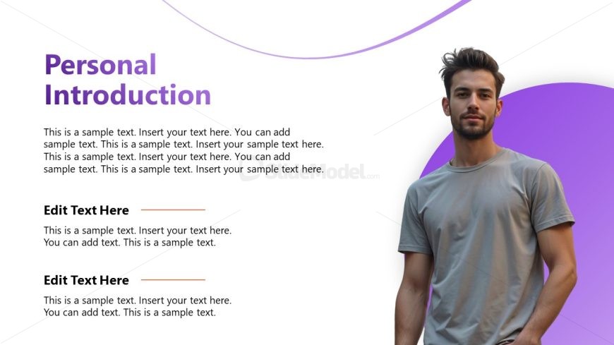 Customizable Personal Branding PPT Template