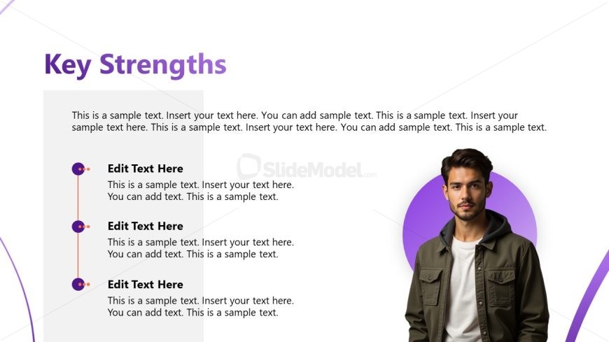 Personal Branding Template Slide