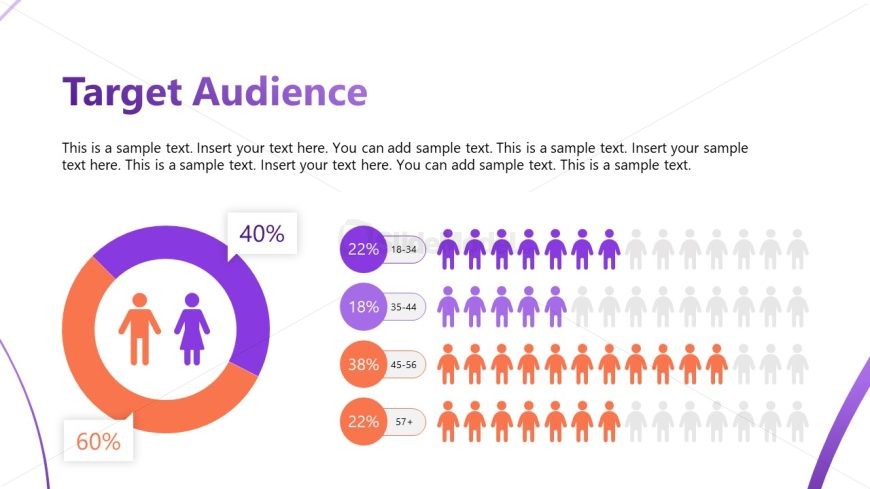 Circular Diagram for Target Audience Presentation