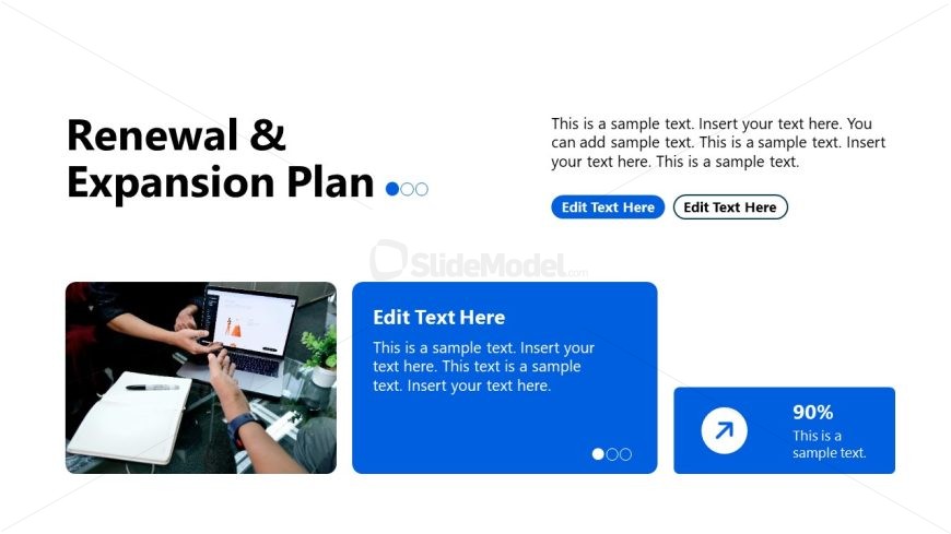 Customziable Customer Success Playbook Slide