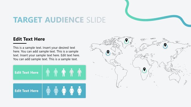Human Infographics Slide for Target Audience Presentation