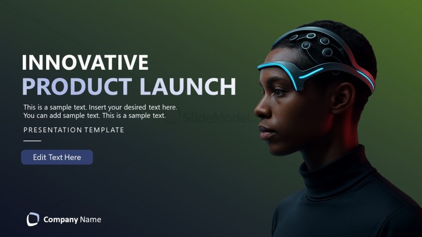 Innovative Product Launch Deck Template Slide