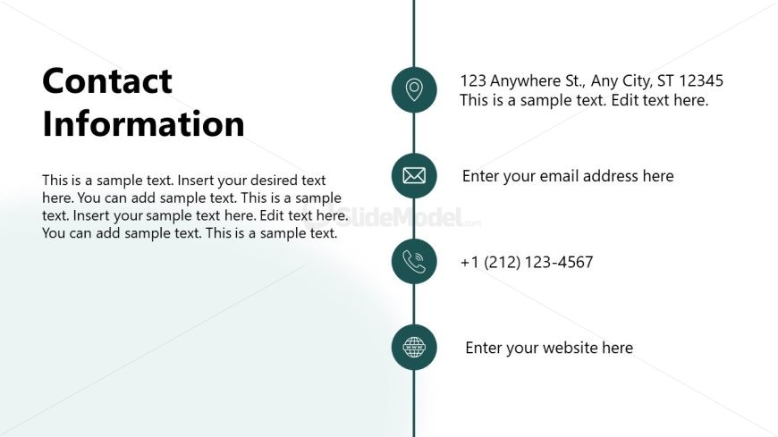 Corporate Profile Presentation Slide Layout