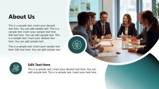 Customizable Corporate Profile PPT Template