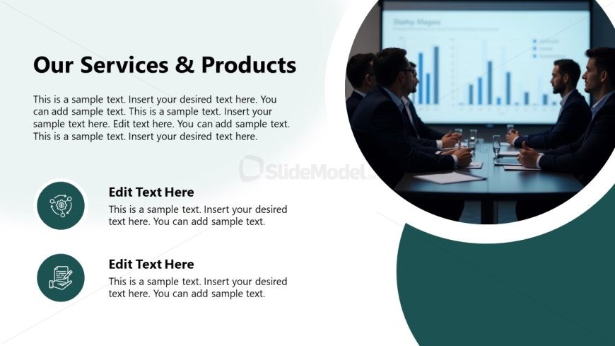 Corporate Profile Template PPT Slide