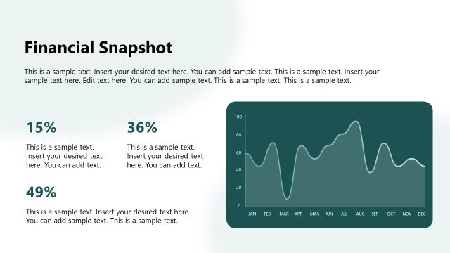 Financial Snapshot – Corporate Profile PPT Template