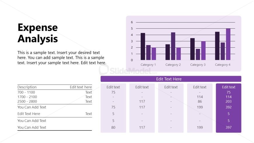 Financial Report Template for Presentation