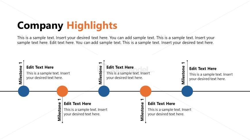 Year in Review Template for PowerPoint