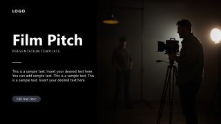 Film Pitch Deck Template for PowerPoint Presentation