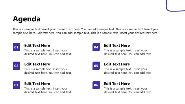 Agenda Slide – Corporate Compliance Template