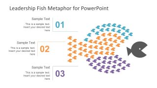 Fish Shoal Diagram Design for Leadership 