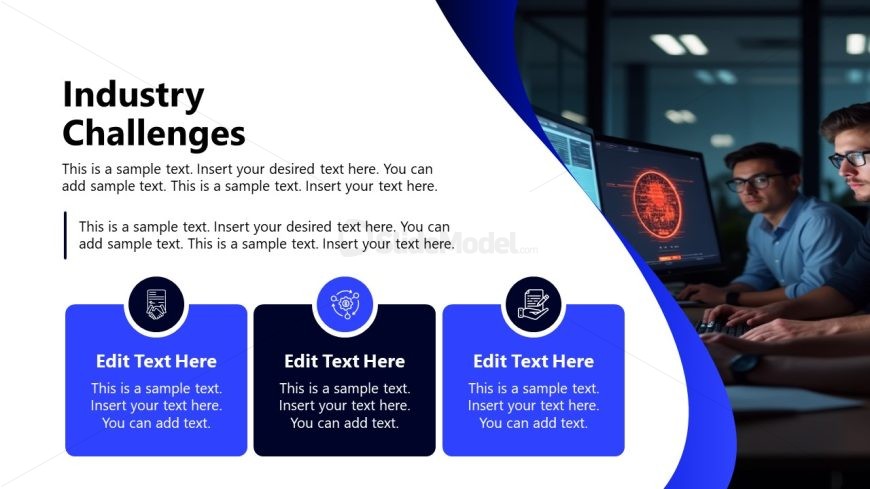 Cybersecurity Solutions Sales Deck Template for PowerPoint