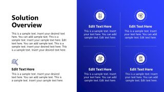 Cybersecurity Solutions Sales Deck Slide Template