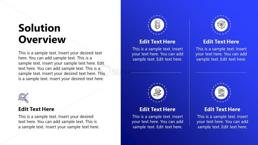 Cybersecurity Solutions Sales Deck Slide Template
