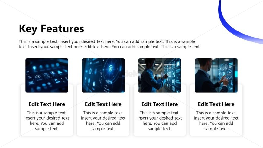 Cybersecurity Solutions Sales Deck Presentation Template