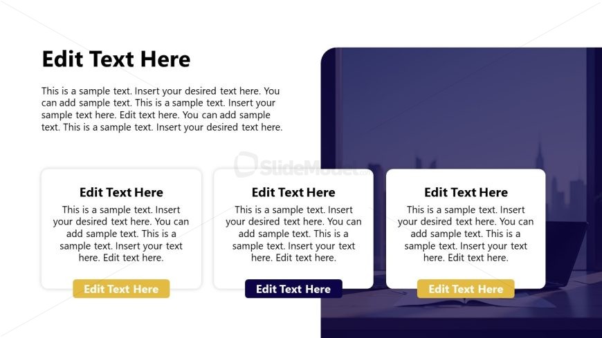Business Company Profile Presentation Slide Layout