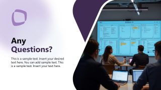 Questions Slide - Vendor Meet PPT Template