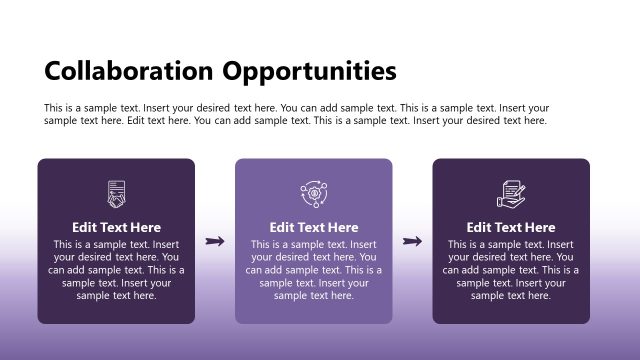 Collaboration Opportunities Infographics Slide