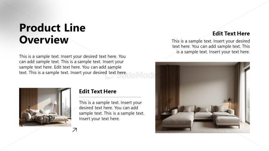 Editable Product Catalog PPT Template