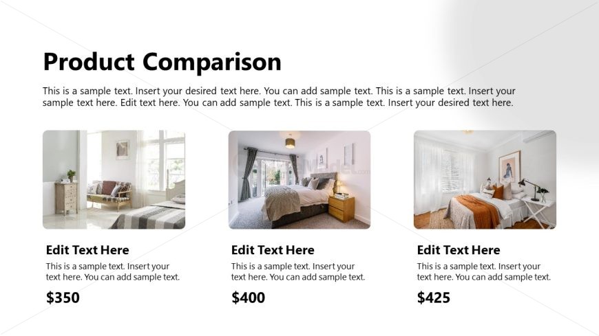 Product Catalog Slide Template