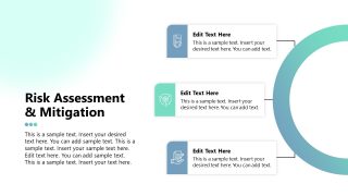 Semi Circular Diagram for Risk Assessment 