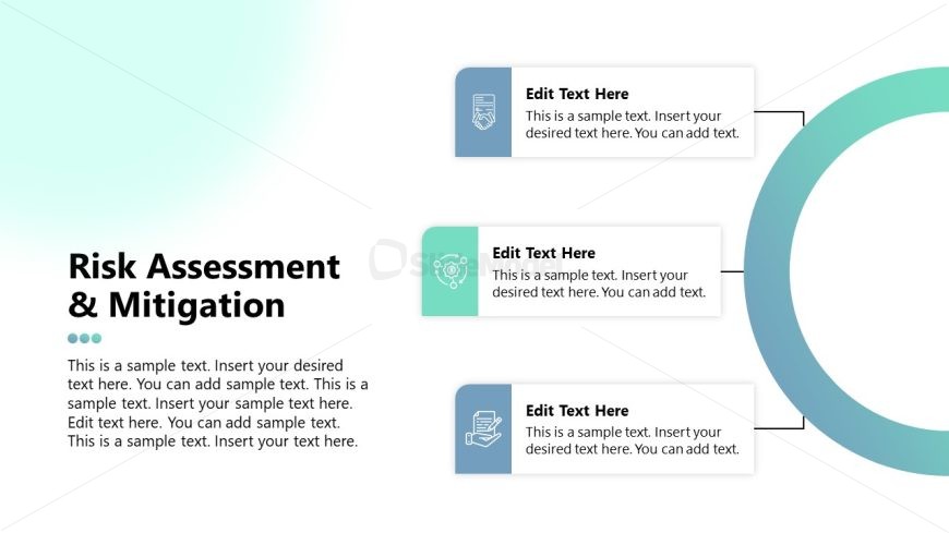 Semi Circular Diagram for Risk Assessment