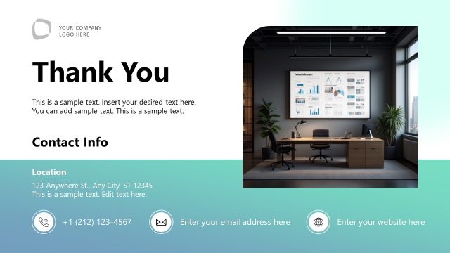 Thank You Slide – Project Kickstart Template