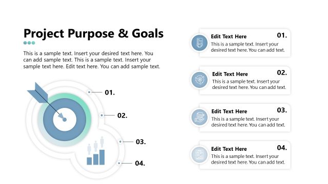 Project Purpose & Goals Slide – Project Kickstart PPT Template