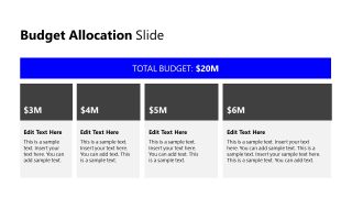 Editable Slide Template for Budget Discussion 