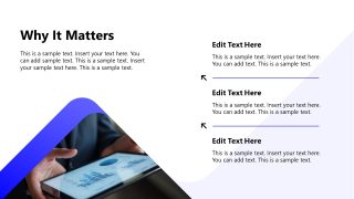 PPT Slide for Why It Matters Discussion - Corporate Sponsorship PPT Template