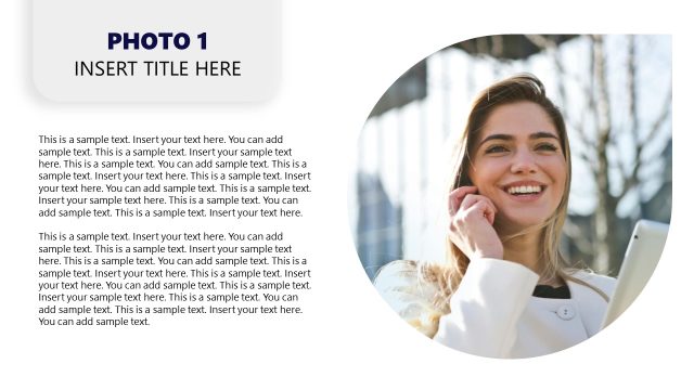 Animated 4 Steps Flower Rotating Effect Portfolio Template
