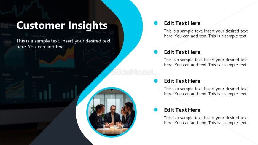 Customizable Modern Business Insights PPT Template