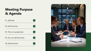Customizable Leadership Alignment Brief PPT Template