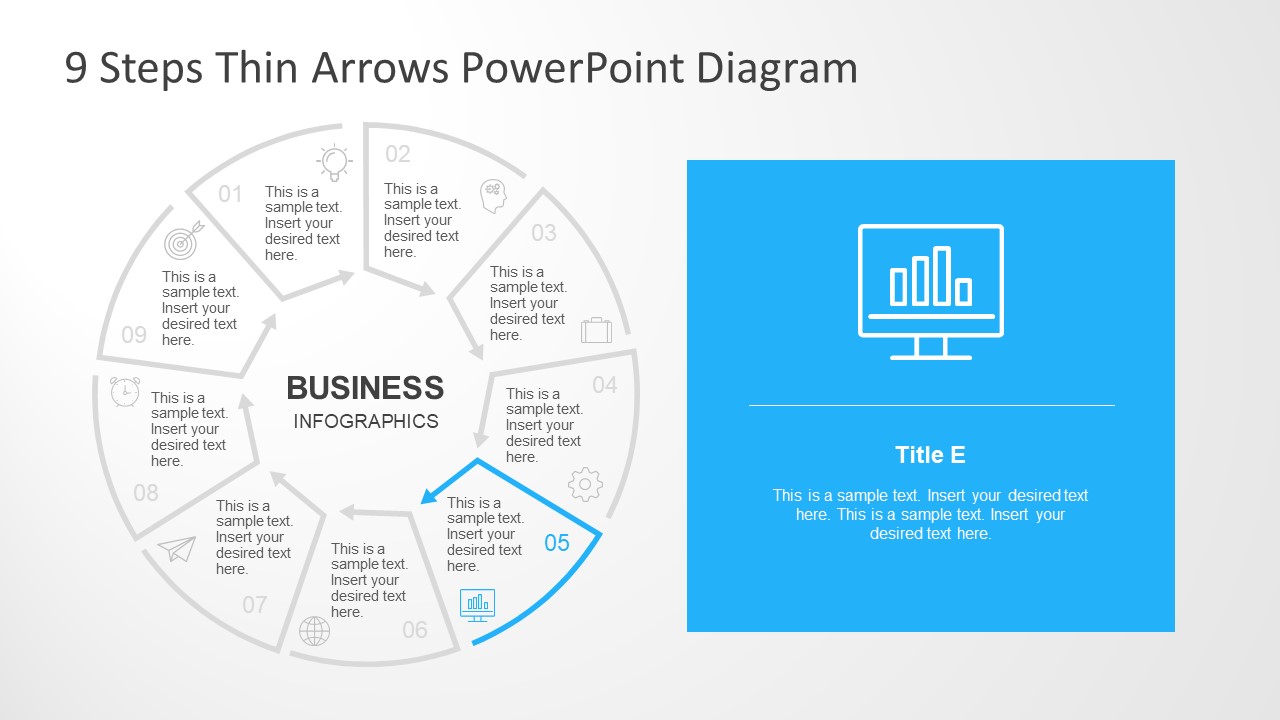 Business Analysis Segment Infographic Icons