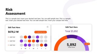 Slide with Data Charts - Commercial Project Plan Template 