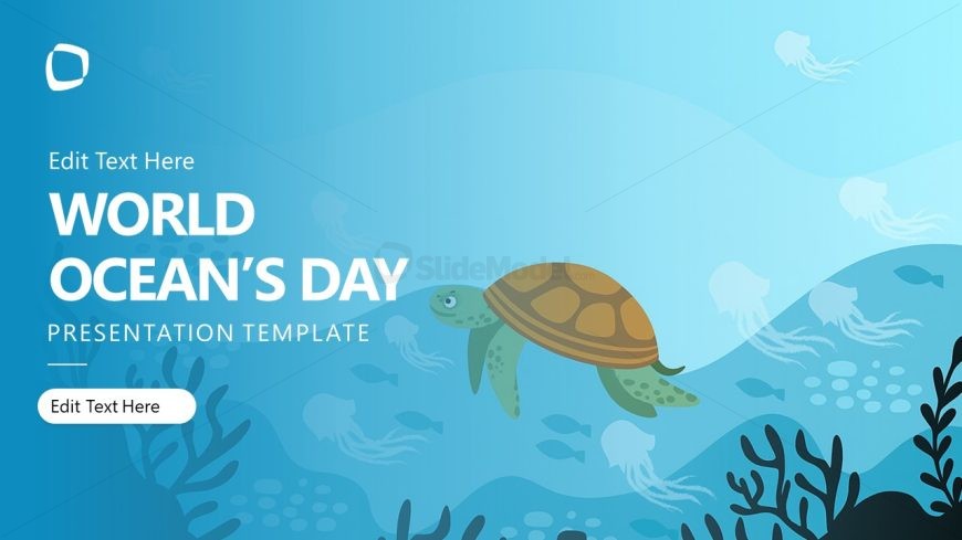 World Ocean Day Template - Cover Slide