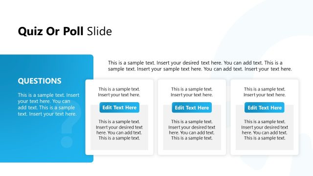 Quiz or Poll Presentation – World Ocean Day Template