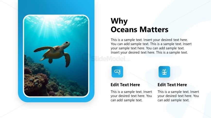 Customizable World Ocean Day PPT Template