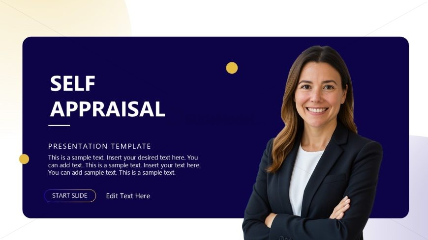 Self-appraisal Template - Title Slide