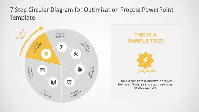Process Flow Optimization PowerPoint Diagram