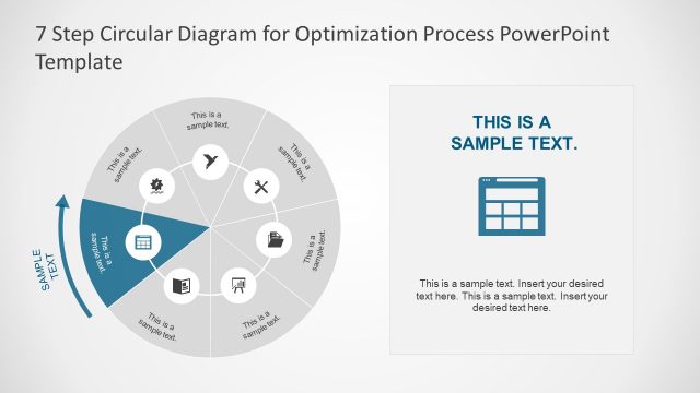 Slide of Process Optimization Diagram