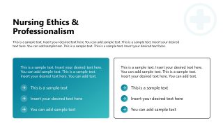 Editable Slide with Placeholder Text - Nursing Template 