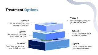 ADHD PPT Template with 3D Blocks Diagram 