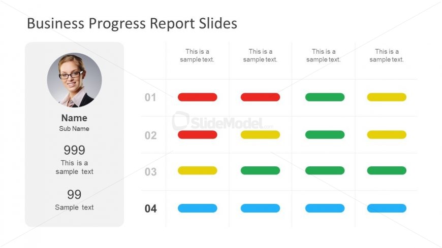 Useful Template of Business Progress Reports