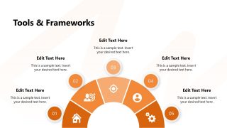 Segmented Diagram Slide for Tools Presentation 