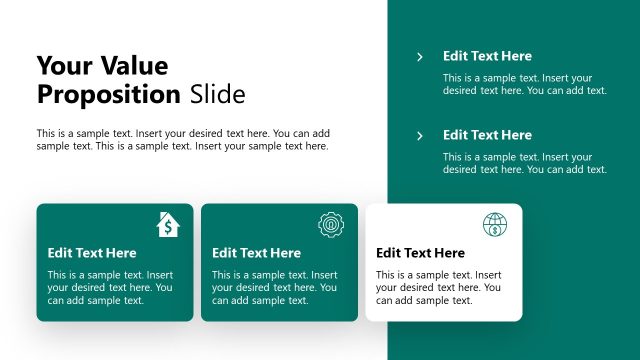 Your Value Proposition Slide for Presentation